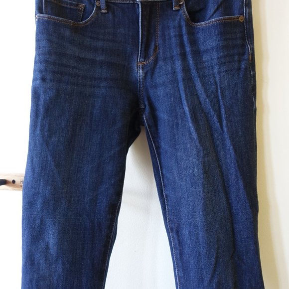 BR premium denim jeans 28 Petite 28P Skinny Ankle stretch  mid-rise Medium wash - Picture 8 of 16